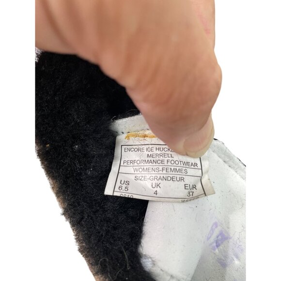 Merrell Encore Ice Huckleberry Womens Suede Fur Clogs Size 6.5 SKU 8924 - Picture 12 of 15